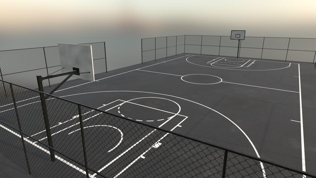 Urban Basketball Court